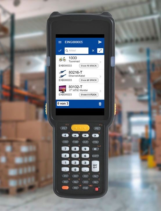 Wareneingang digitalisieren